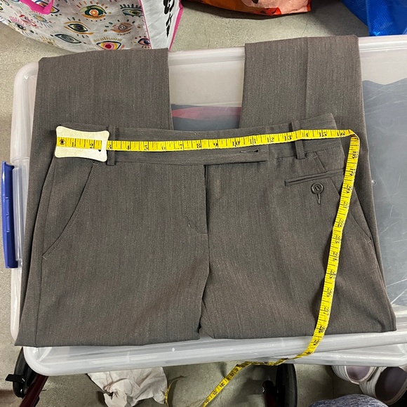 BCBGMaxazaria Gray Pant Slack - Picture 3 of 3